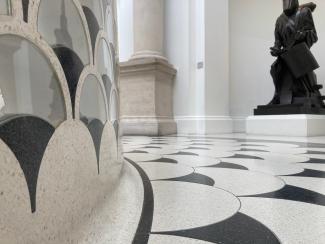 So schön kann Terrazzo sein, nicht nur in der Londoner Tate