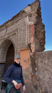 Spuren des Erdbebens in Marrakesch 2023