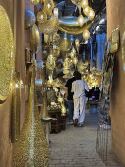 Enge Gassen in Marrakesch