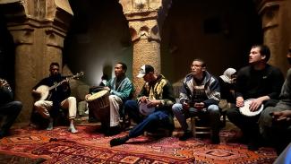 Abschiedsfest in der Kasbah Tamnougalt