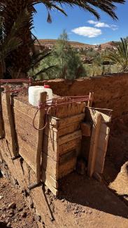 Lehmbau-Baustelle in Ait Ben Haddou